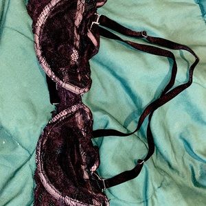 adjustable strap racerback lace bra
